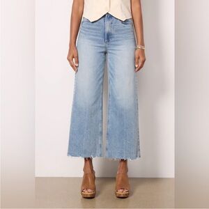 Pistola Lana High Rise Wide Leg Ankle Cropped Jeans Women’s size 27